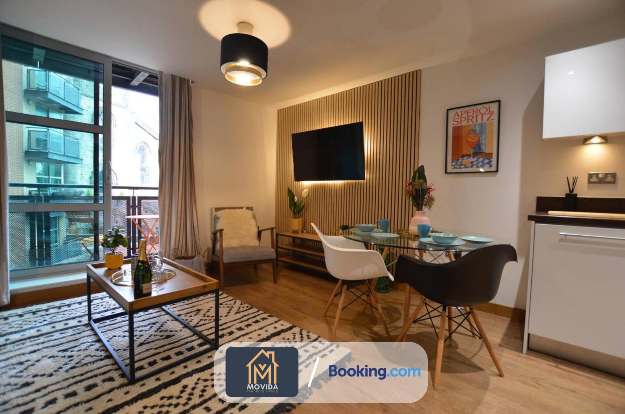 Lgi Stunning 1 Bedroom Apartment By Movida Property Group Short Lets & Serviced Accommodation Лийдс Екстериор снимка