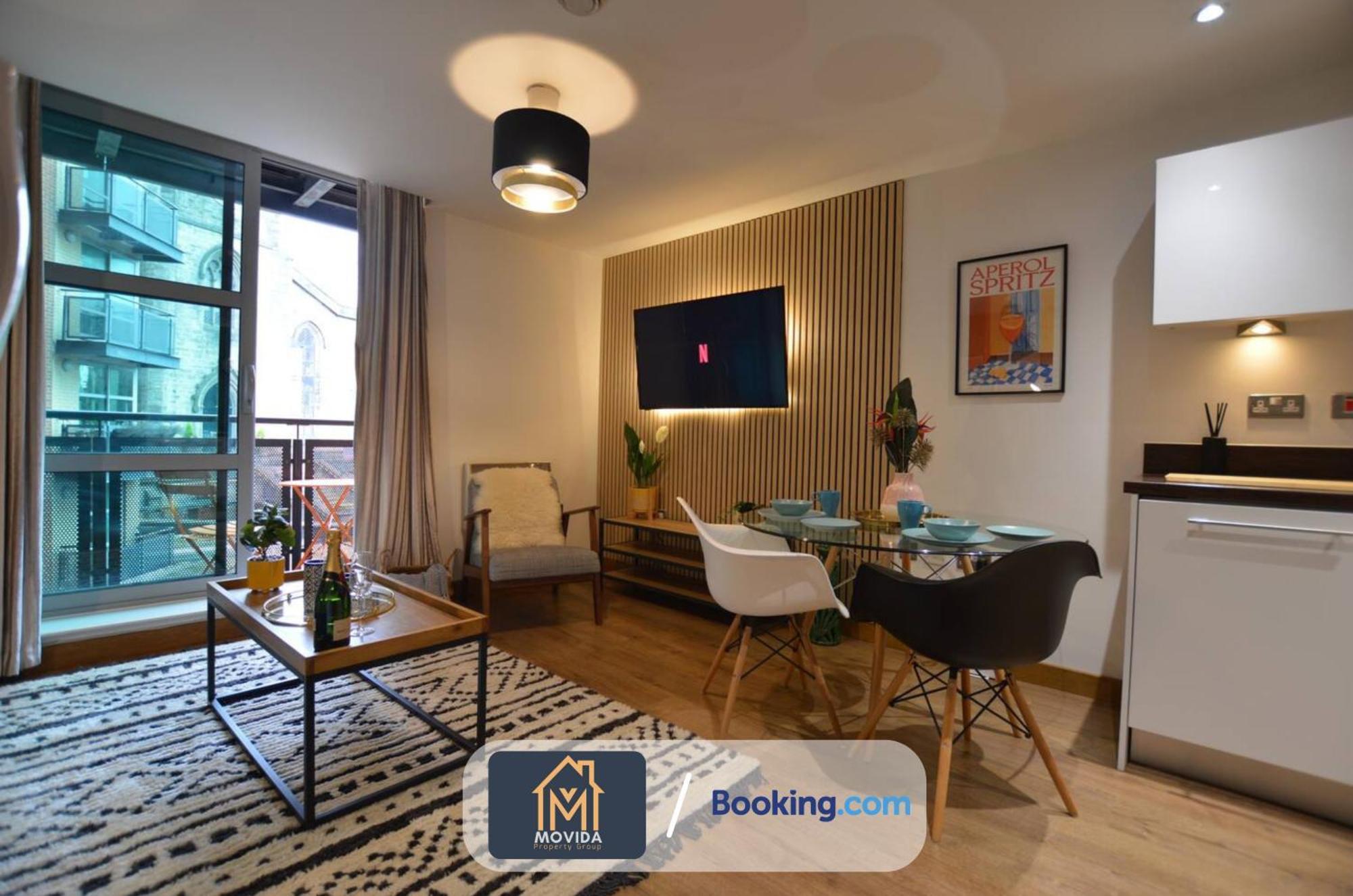 Lgi Stunning 1 Bedroom Apartment By Movida Property Group Short Lets & Serviced Accommodation Лийдс Екстериор снимка