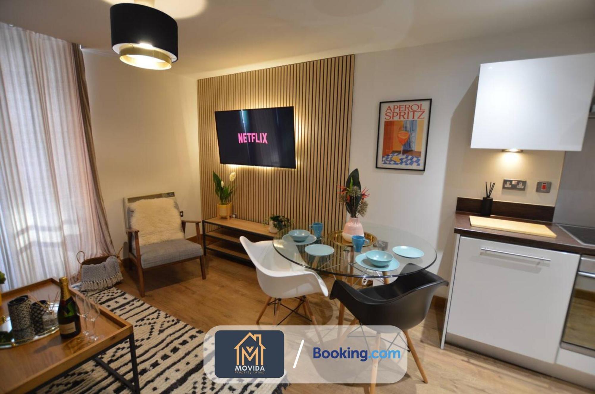 Lgi Stunning 1 Bedroom Apartment By Movida Property Group Short Lets & Serviced Accommodation Лийдс Екстериор снимка