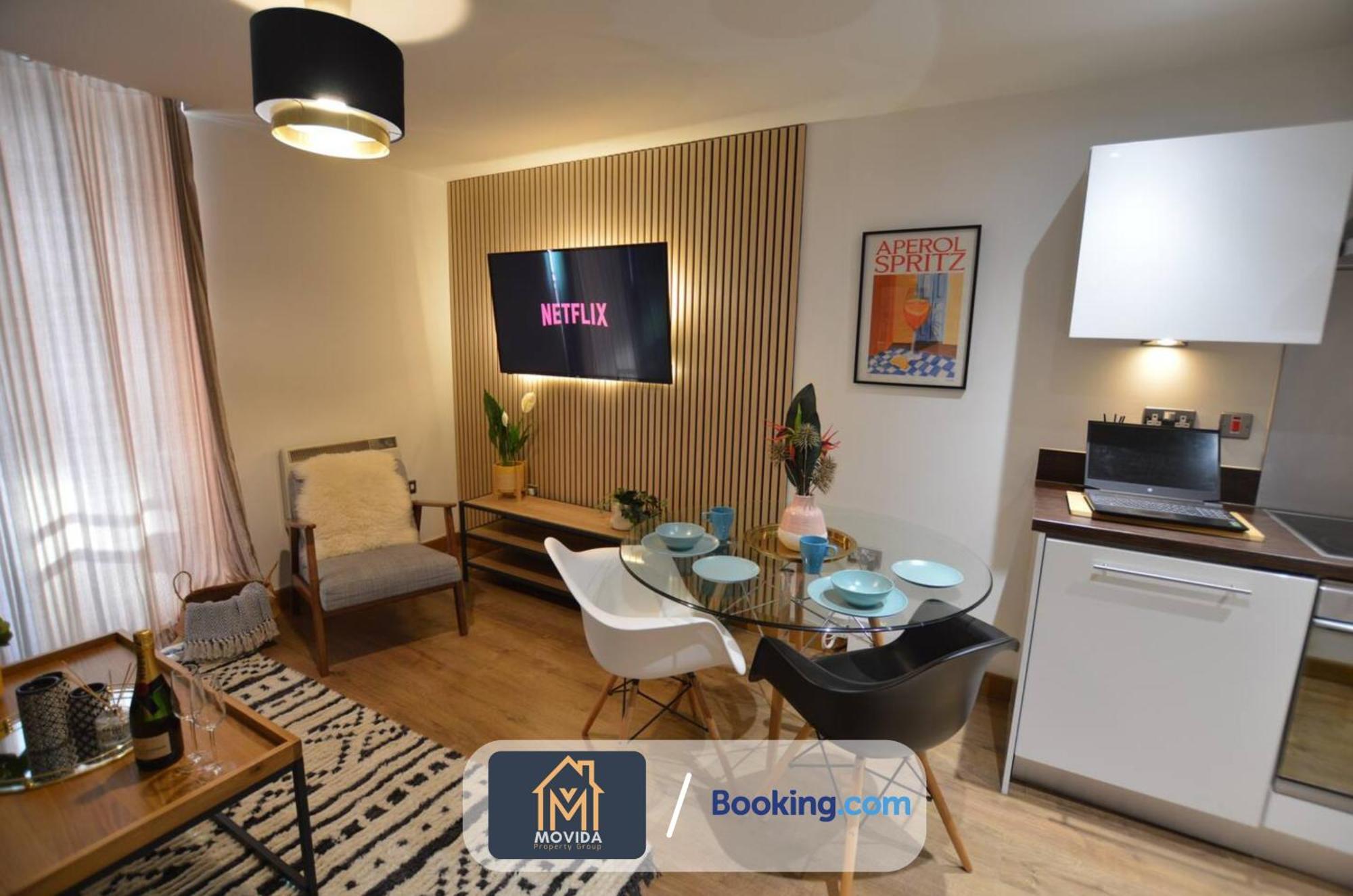 Lgi Stunning 1 Bedroom Apartment By Movida Property Group Short Lets & Serviced Accommodation Лийдс Екстериор снимка