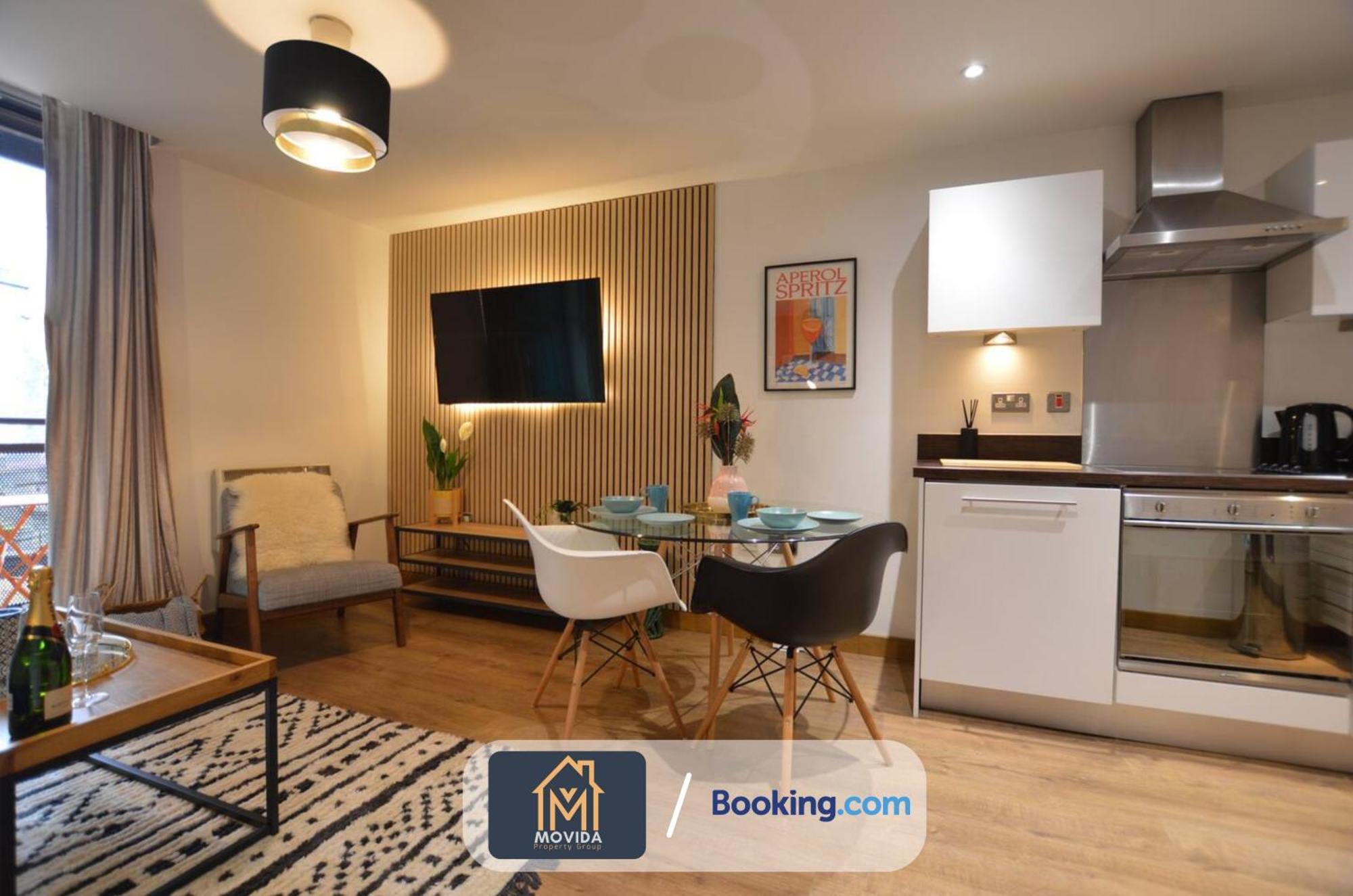 Lgi Stunning 1 Bedroom Apartment By Movida Property Group Short Lets & Serviced Accommodation Лийдс Екстериор снимка