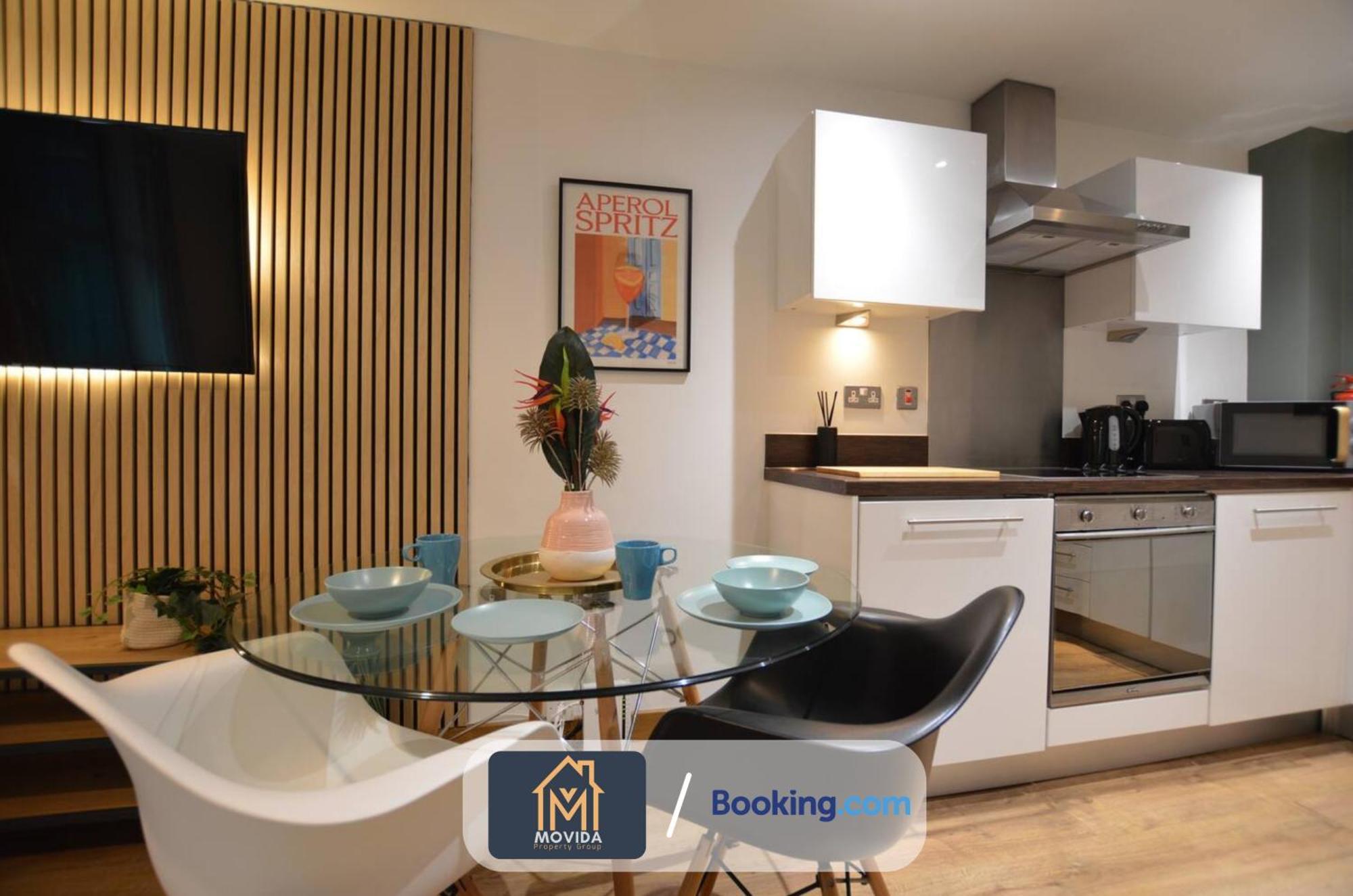 Lgi Stunning 1 Bedroom Apartment By Movida Property Group Short Lets & Serviced Accommodation Лийдс Екстериор снимка