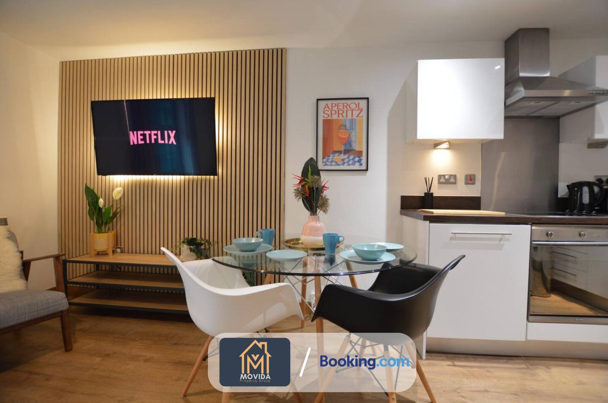 Lgi Stunning 1 Bedroom Apartment By Movida Property Group Short Lets & Serviced Accommodation Лийдс Екстериор снимка