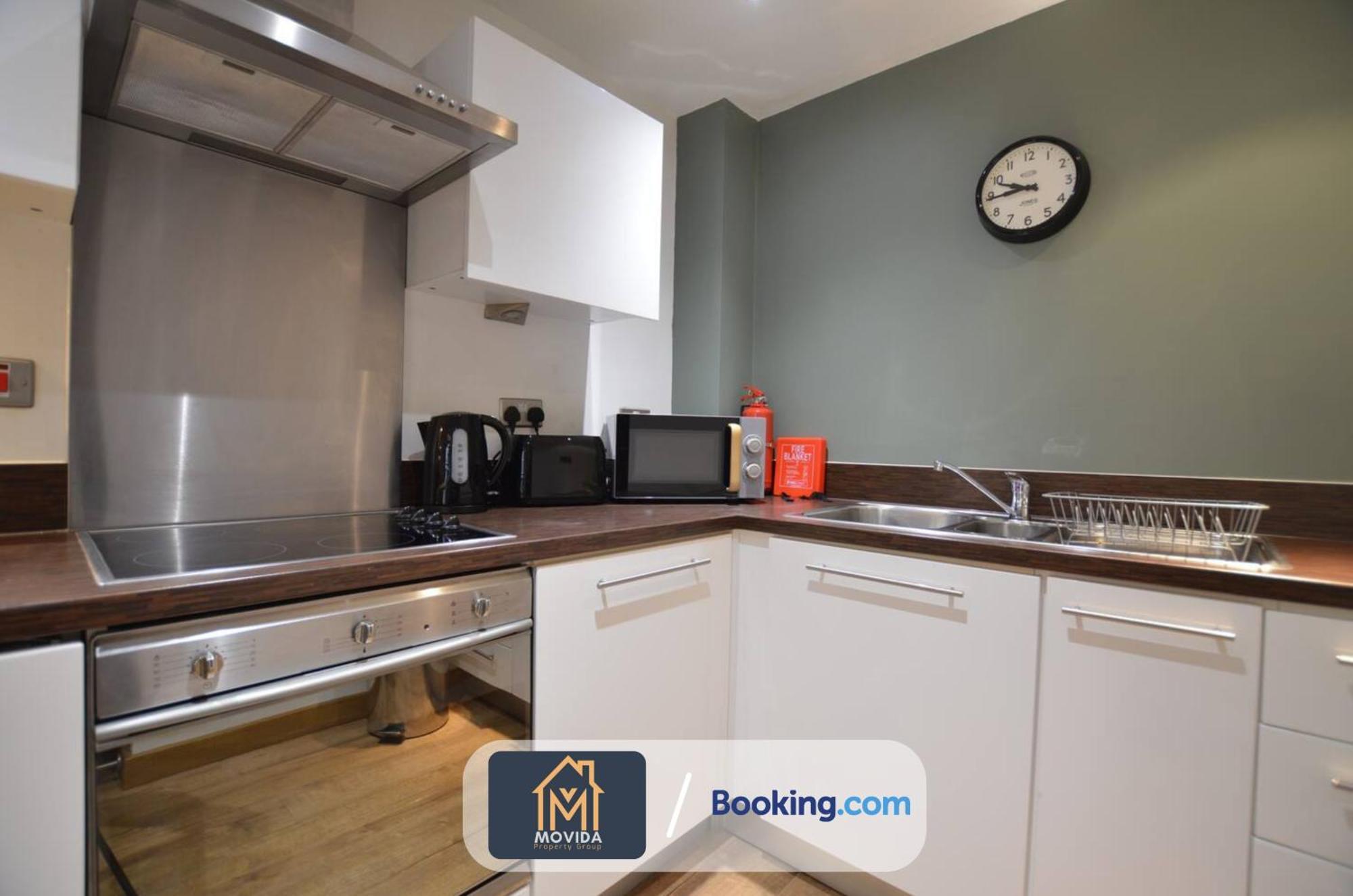 Lgi Stunning 1 Bedroom Apartment By Movida Property Group Short Lets & Serviced Accommodation Лийдс Екстериор снимка